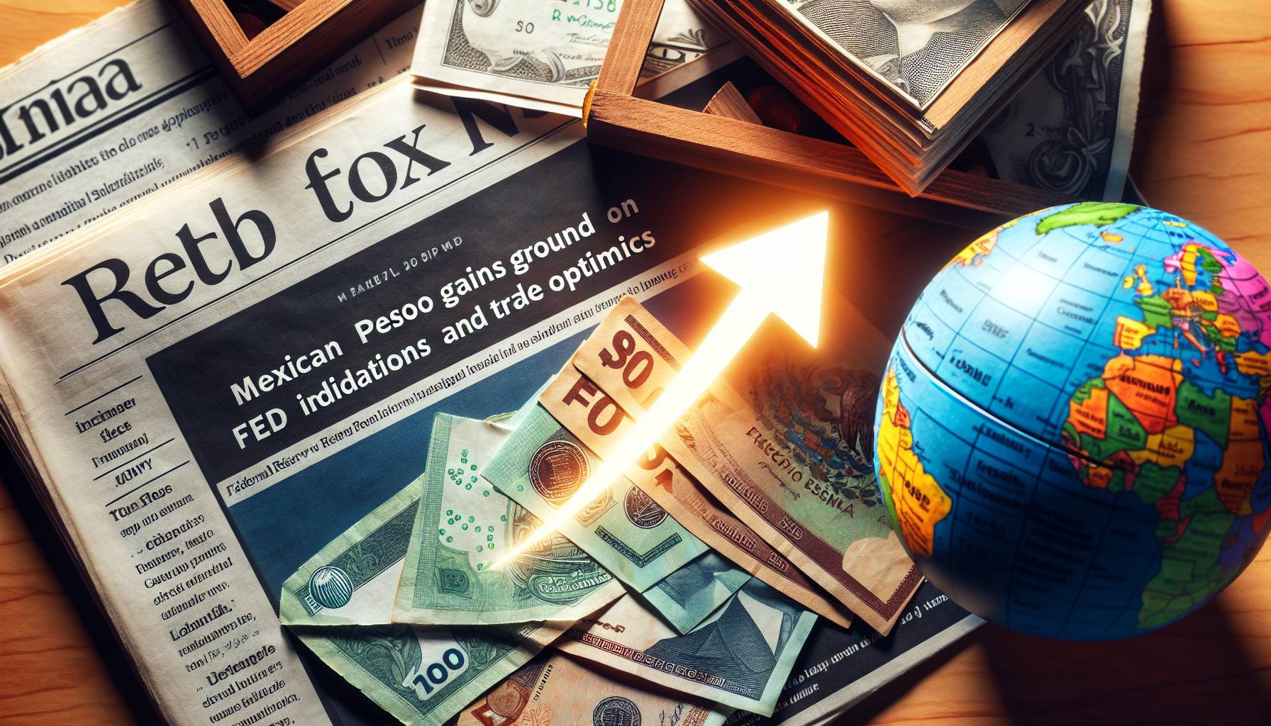 Mexican Peso Gains Ground on Fed Indications and Trade Optimism