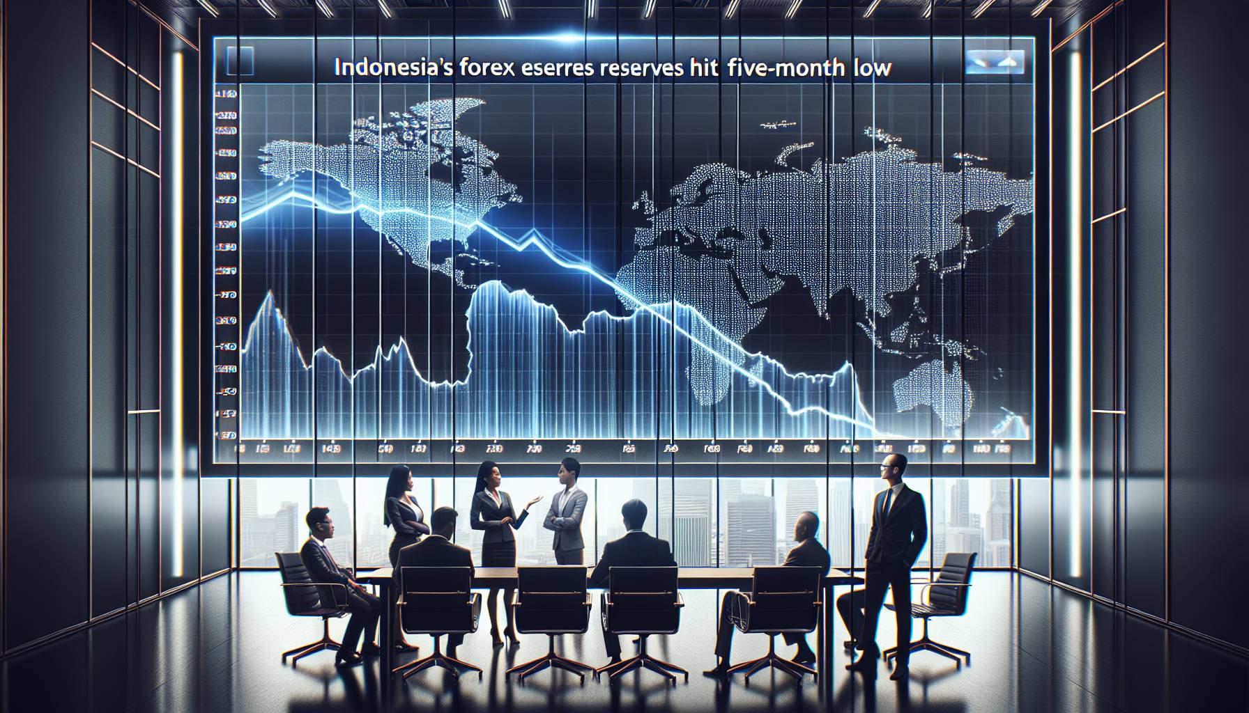 Indonesia’s Forex Reserves Hit Five-Month Low