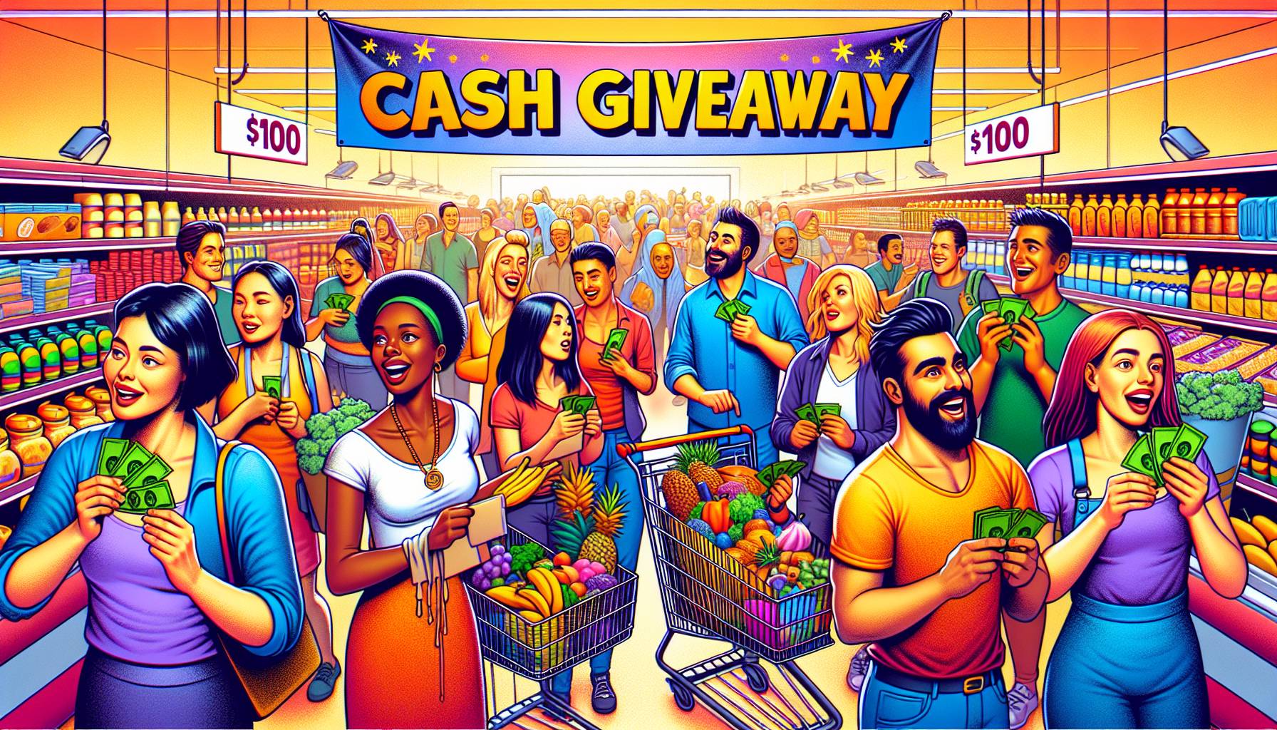 Coles Shoppers Enjoy Surprise $100 Grocery Discount in Cash Giveaway