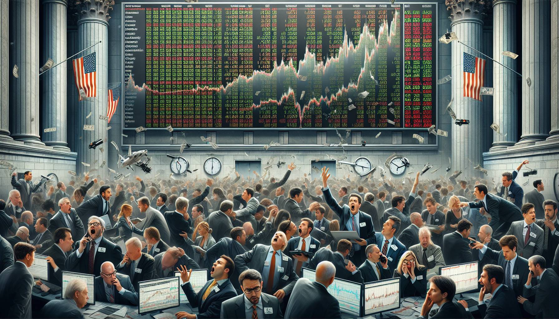 Stock Market Mixed as Fed Rate Cut Hopes Diminish Amid Rising Inflation
